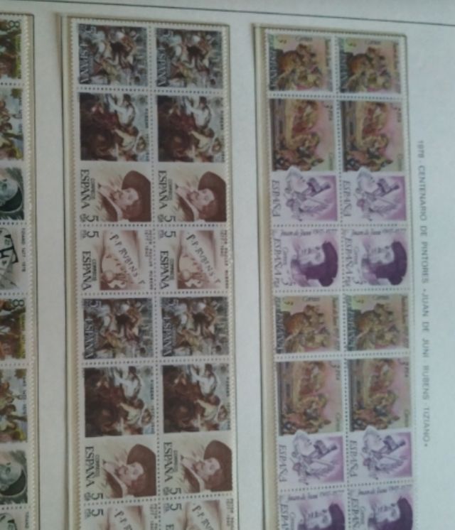 Colección sellos muy cuidada. 1962-1992,