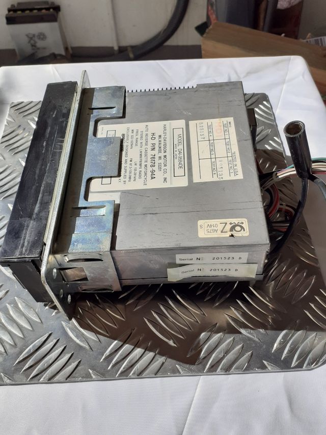 radio  casete harley