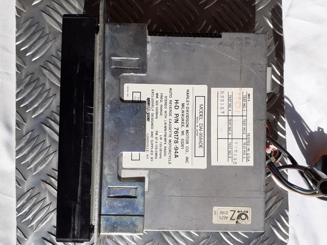 radio  casete harley