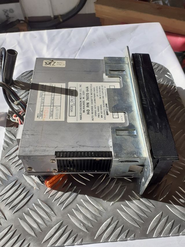 radio  casete harley