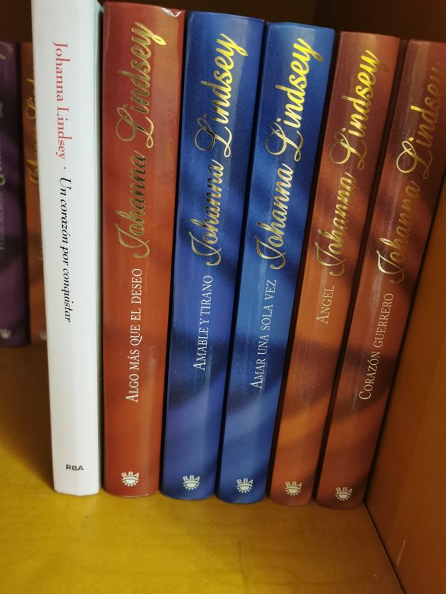 varios títulos de johanna lindsey