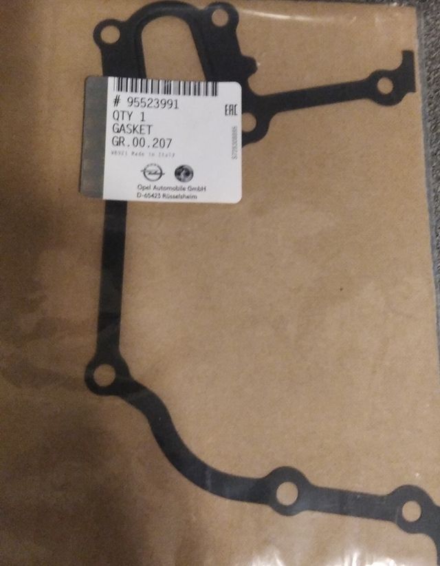 JUNTA BOMBA DE ACEITE ORIGINAL OPEL (95523991)