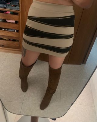 Botas altas marrones de Zara talla 37 de segunda mano por 25 EUR en  Zaragoza en WALLAPOP