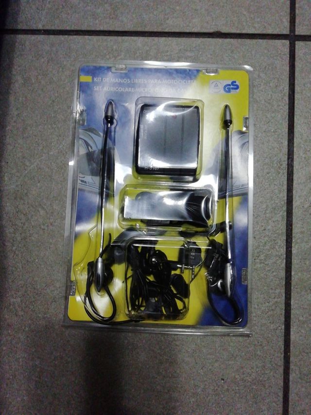 Kit manos libres para motocicleta