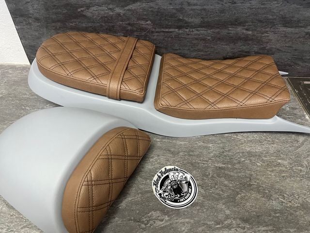 Café racer colín biplaza tapizado bmw k100