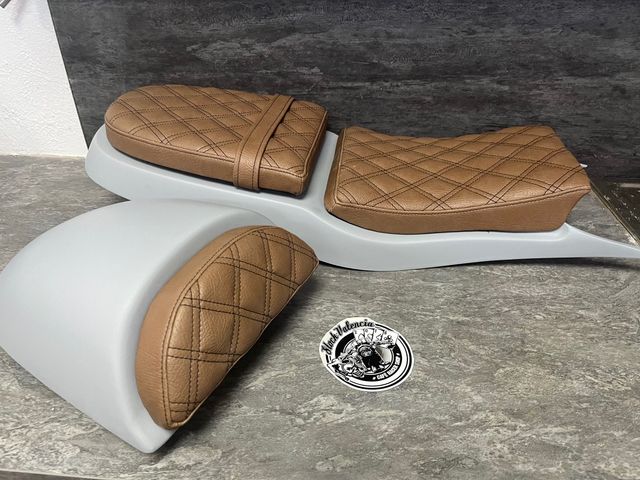 Café racer colín biplaza tapizado bmw k100