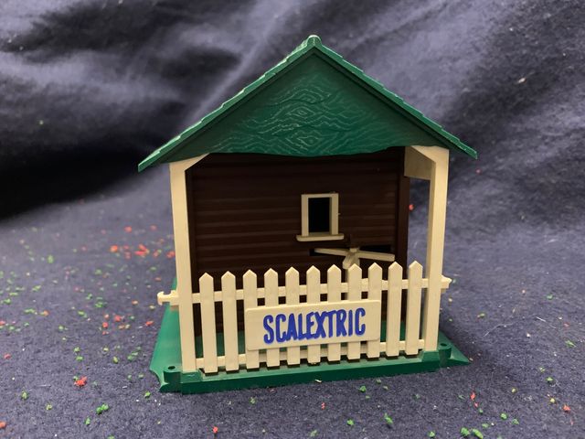 Scalextric triang edificio de entradas