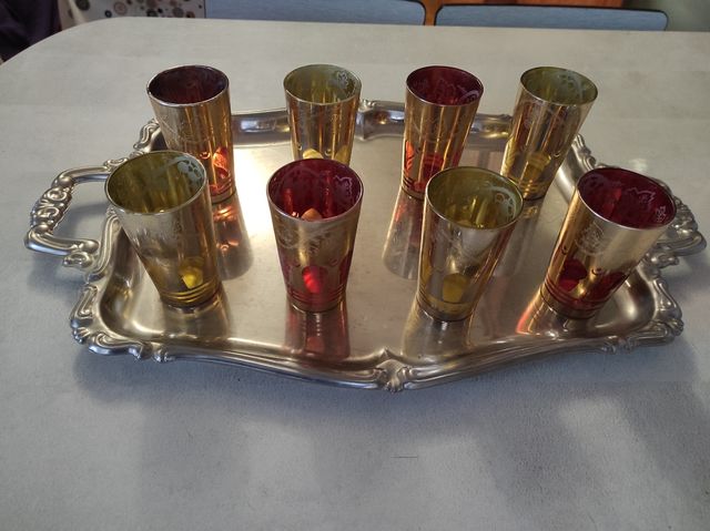 Juego de vasos de té árabe