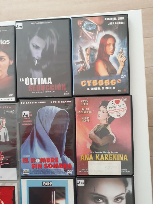 LOTE 15 PELICULAS DVD