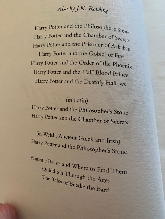 Libro The Casual Vacancy de J. K. Rowling