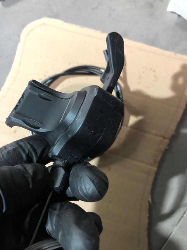 Mando shimano xt para 2 platos