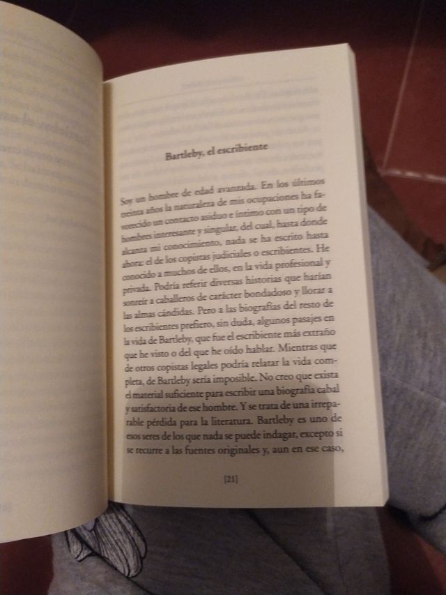 BARTLEBY EL ESCRIBIENTE Y OTROS... Herman Melvil