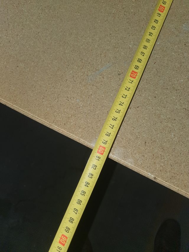 mesa con cristal para brasero