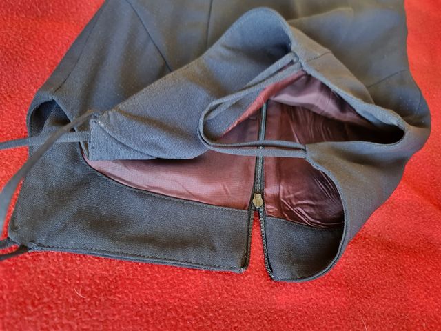 vestido elegante alta costura talla 32  34