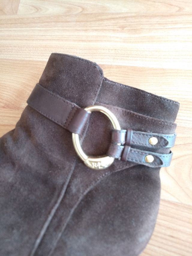 Botines vintage piel Ralph Lauren