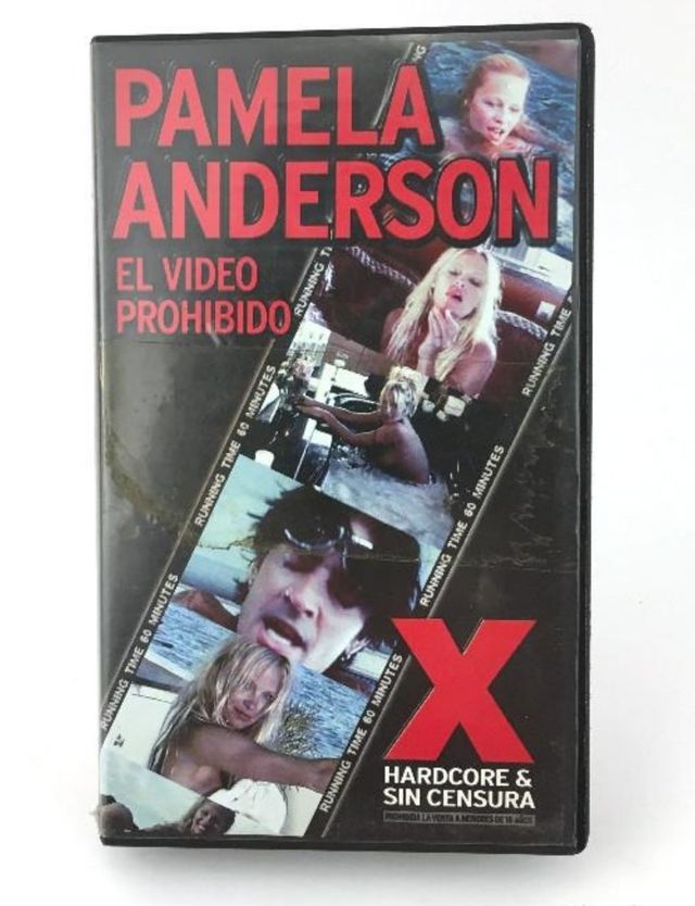 Cinta VHS ORIGINAL de Pamela y Tommy.