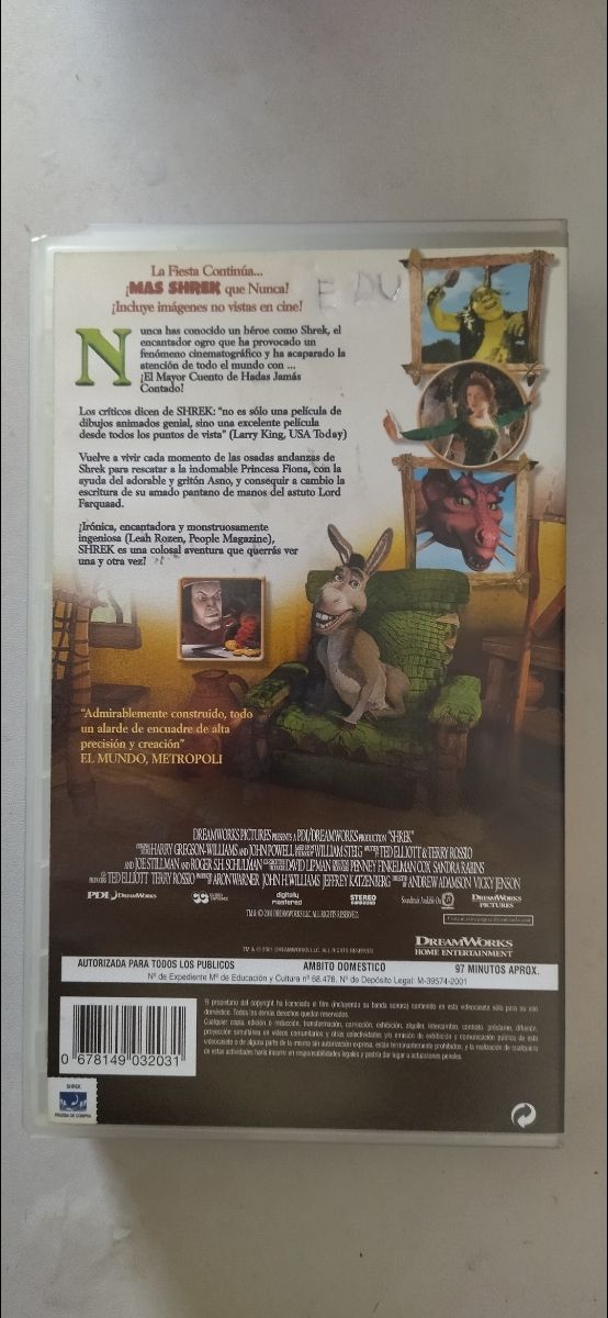 VHS Shrek