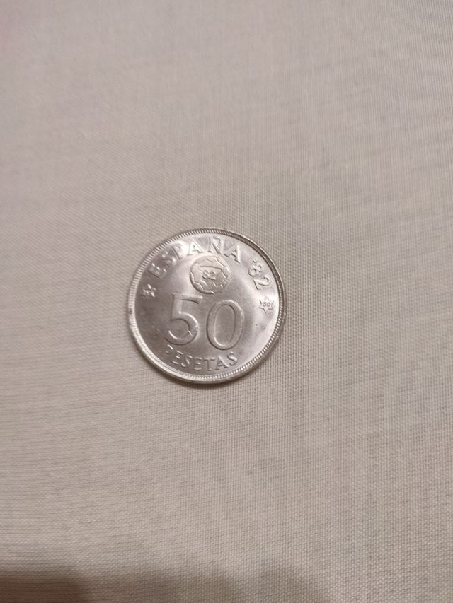 Moneda 50 pesetas de / ESPAÑA 82