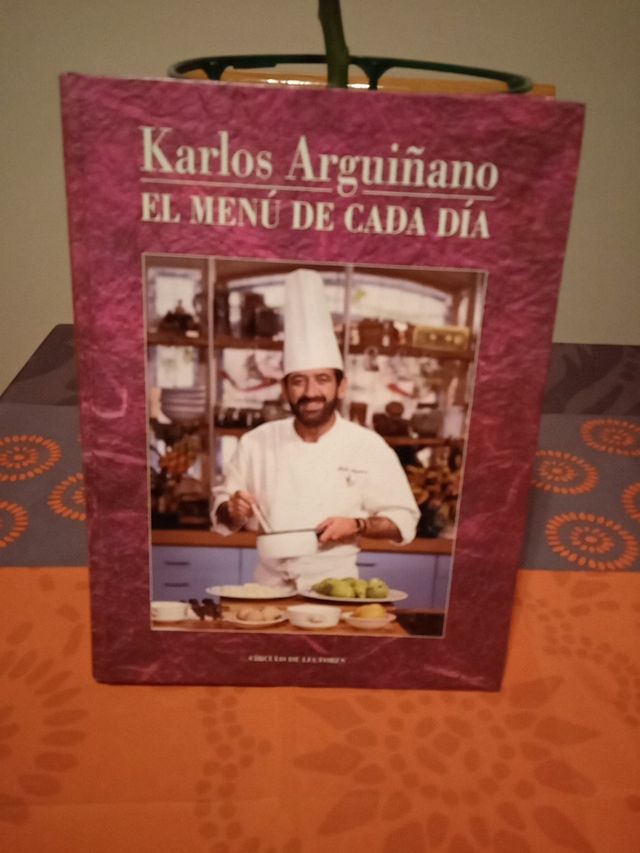 libro de cocina Karlos arguiñano