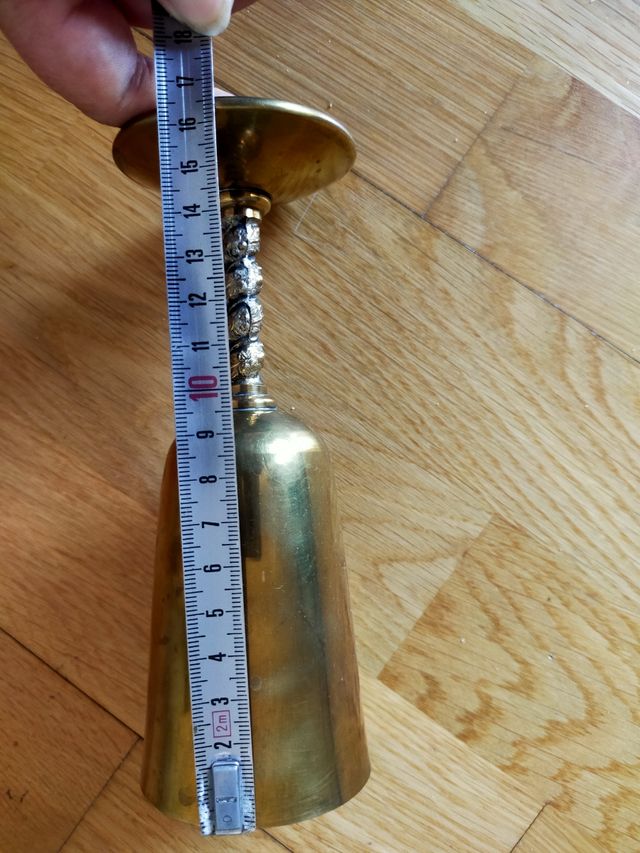 6 Copas champán de bronce