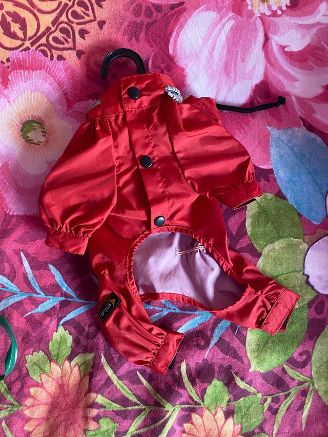 Chubasquero perrito pequeño