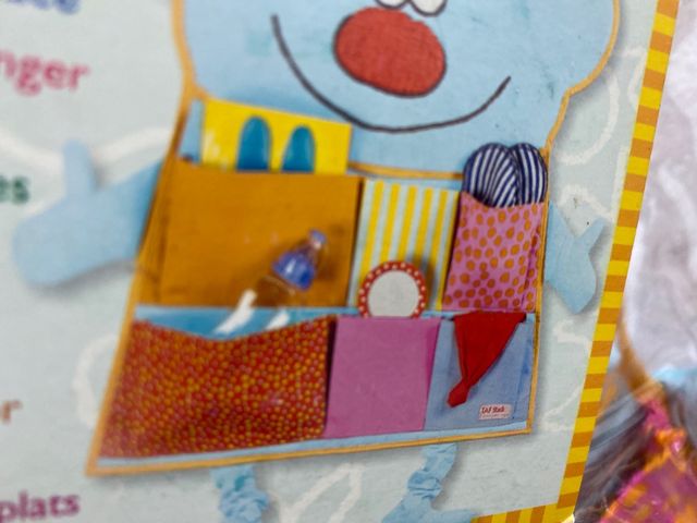 Organizzatore per riporre pannolini ecc.