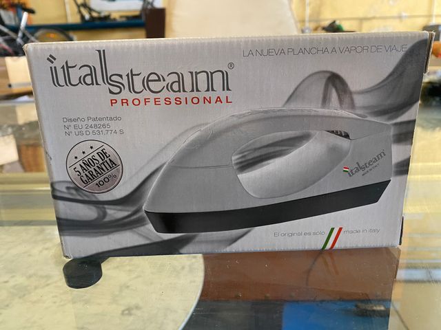 Plancha de ropa para viajes Ital Steam