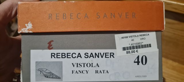 Zapato destalonado Rebeca Sanver