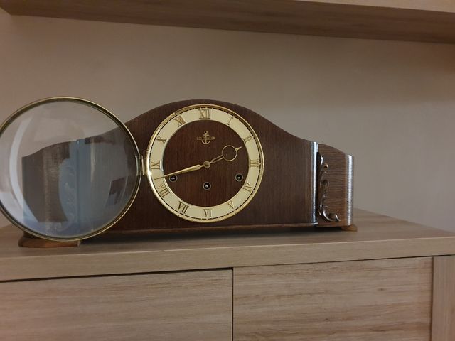 Reloj mesa chimenea GoldDanker Carrillon