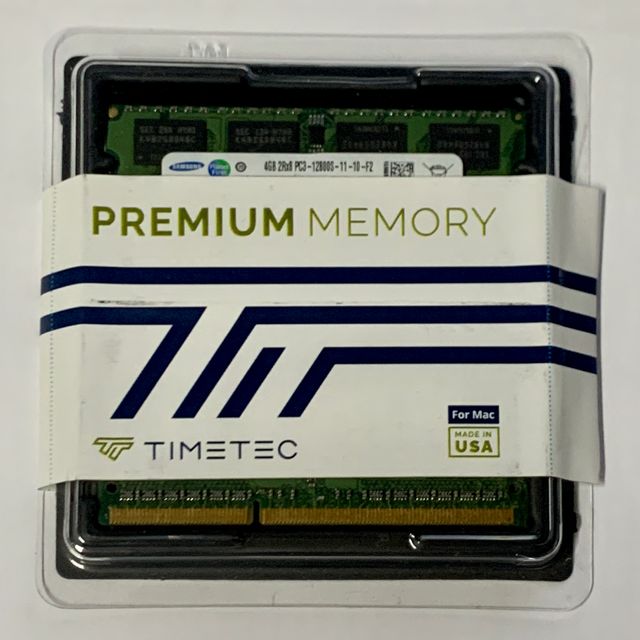 2 x Memoria RAM DDR3 1600 MHz Samsung de 4 GB MAC