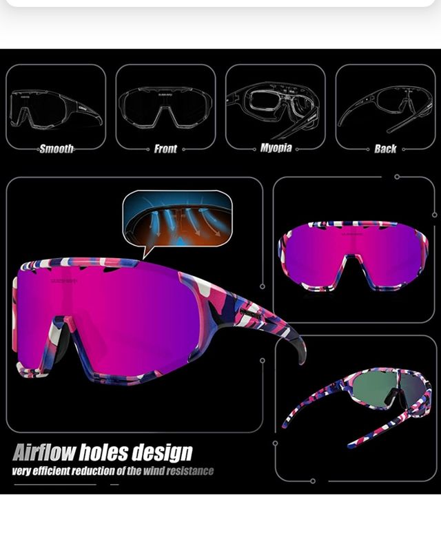 Gafas sol ciclismo Queshark.