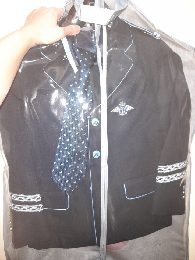 traje de comunión de Almirante