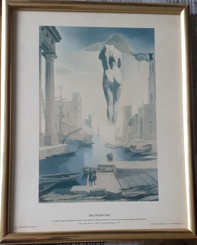 Lote de 3 laminas  De Salvador dali