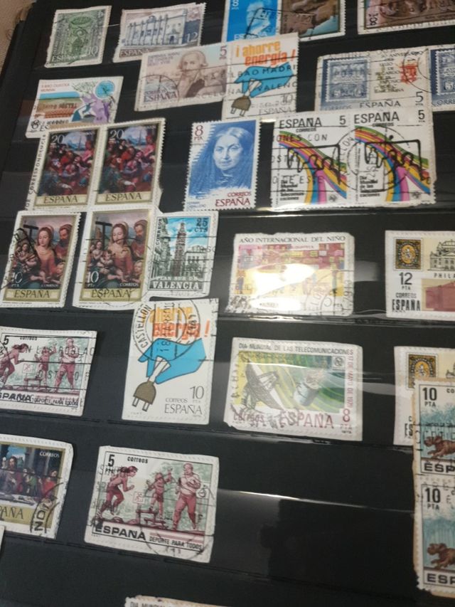 sellos usados españoles