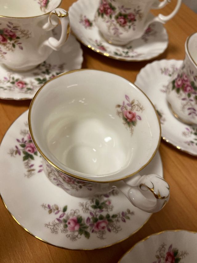6 tazas de cafe Royal Albert