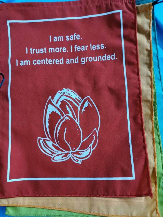 Banderas tibetanas 7 chakras