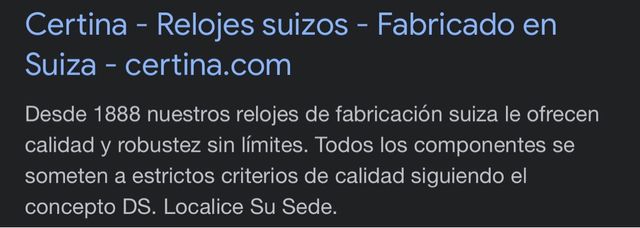 CERTINA