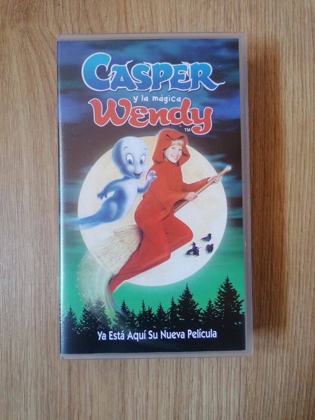Cinta VHS Casper y la mágica Wendy