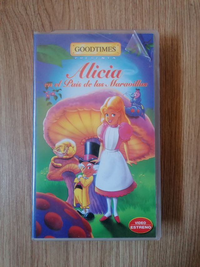 Cinta VHS Alicia en el Pais de la Maravillas