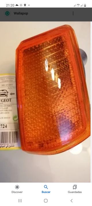 intermitentes faros valeo nuevos cibie peugeot 205