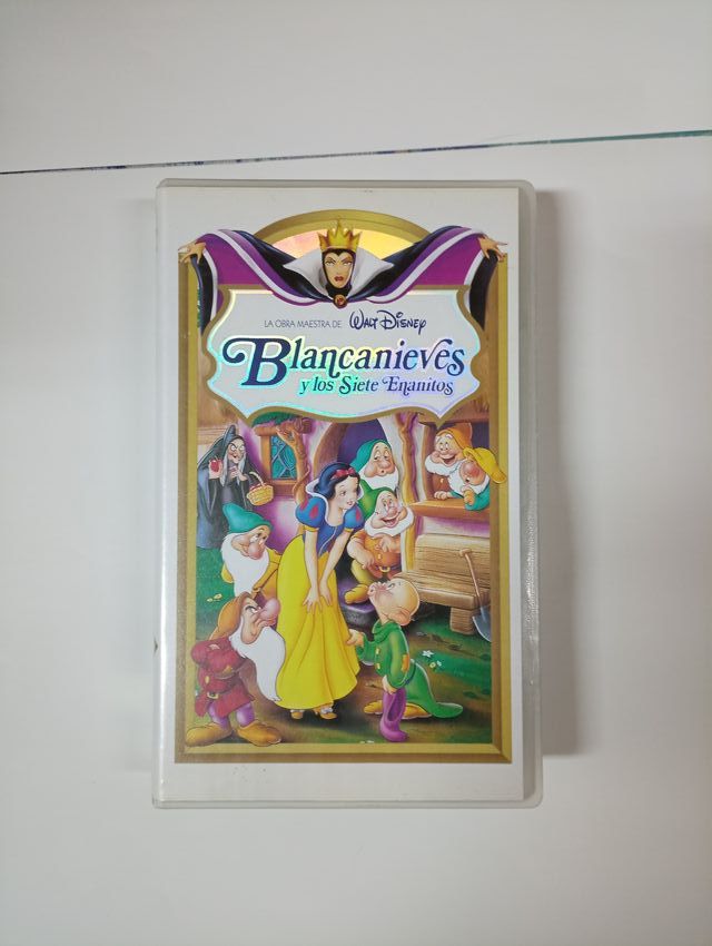 VHS Blancanieves y los 7 enanitos 1938