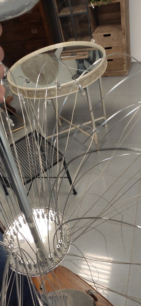 Lámpara metal colgante Palmera