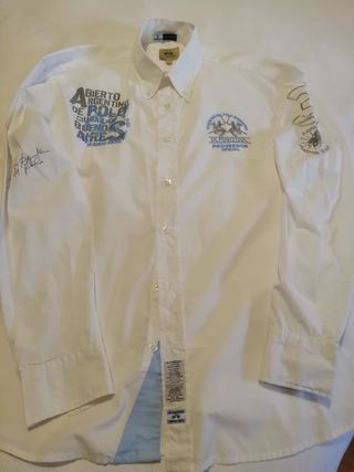 Camisa Blanca La Martina. de segunda mano por 25 EUR en Zizur Mayor en  WALLAPOP