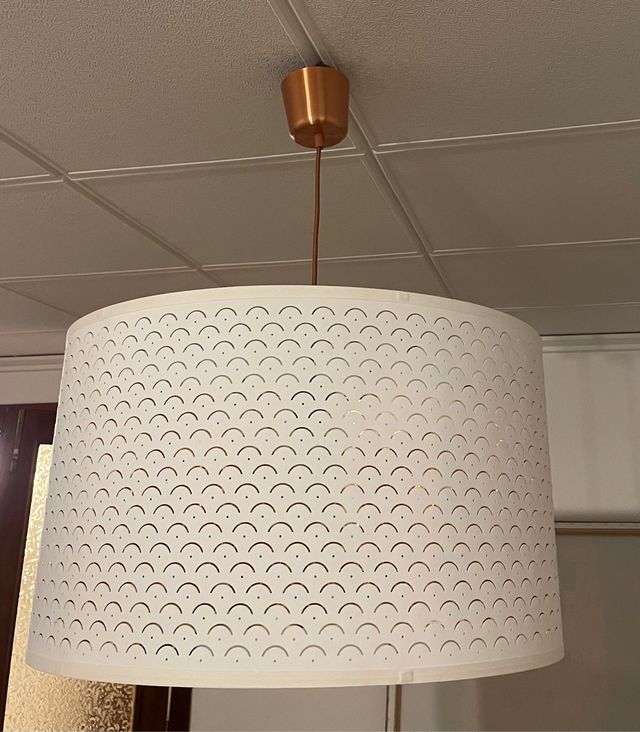 Preciosa lámpara de salón