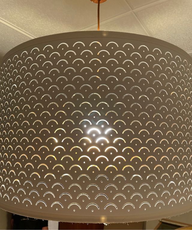 Preciosa lámpara de salón