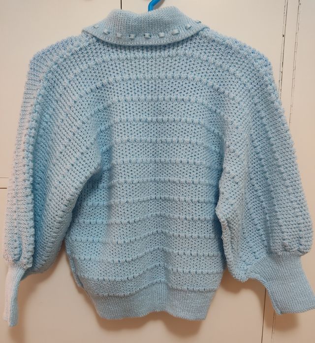 Chaqueta "mañanita" de punto NUEVA vintage