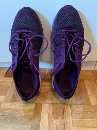 Zapatillas Nike flykni trainer color morado t 43 de segunda mano por 20 EUR  en Móstoles en WALLAPOP