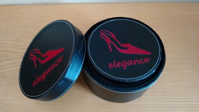 Set 2 cajas redondas