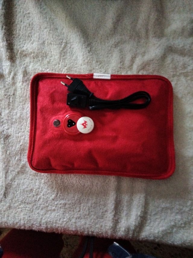 bolsa de agua calienta manos gato
