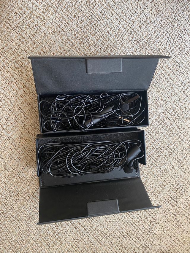 Dos microfonos fonestar FCM-410